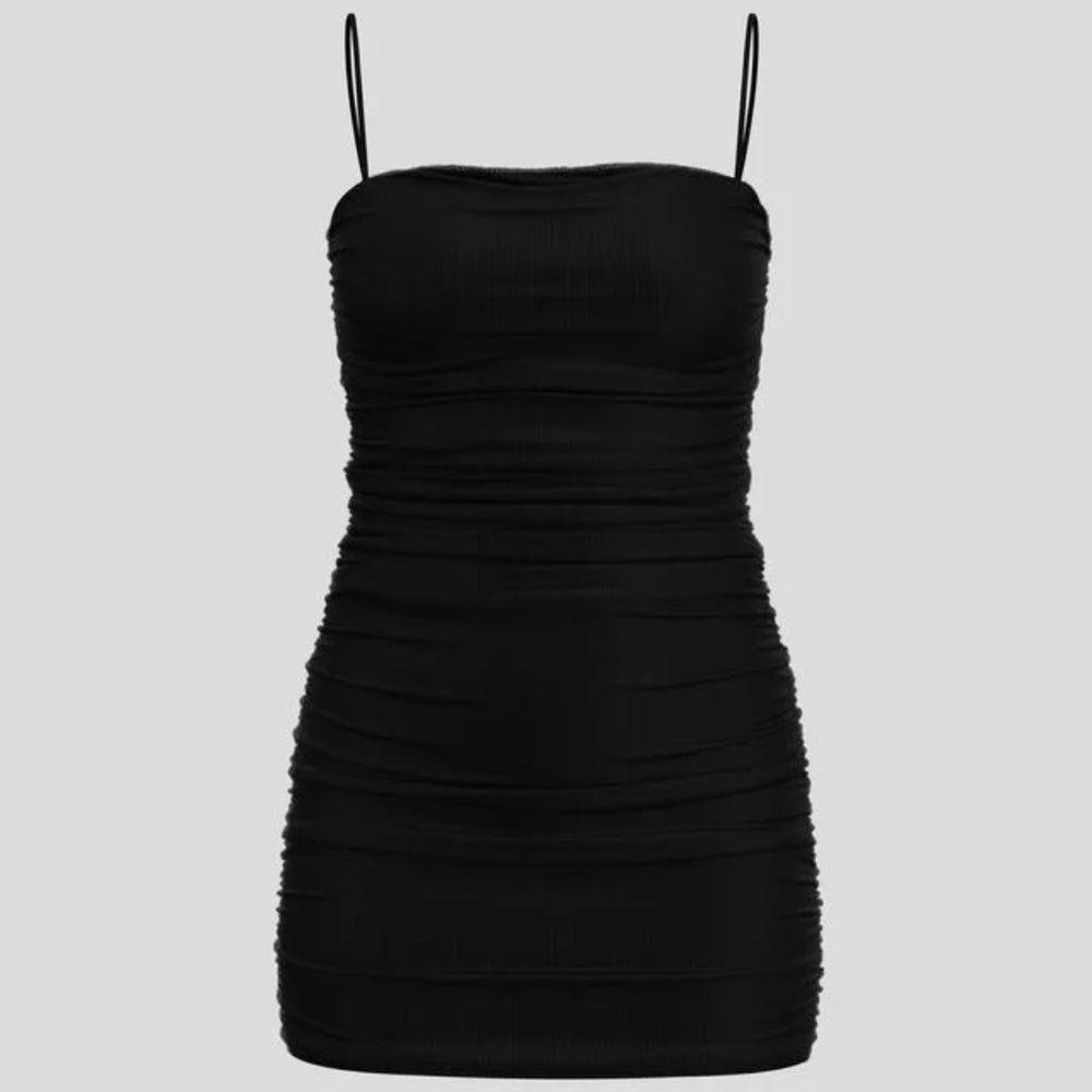 Teal Gigi Mesh Mini Dress - Garage
